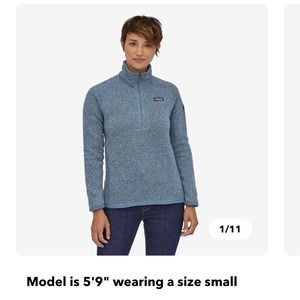 {Patagonia} 1/4 Zip Better Sweater Fleece Pullover